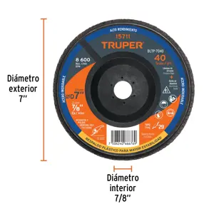 Truper Disco 7