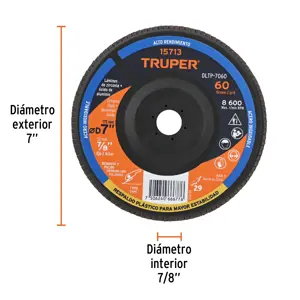 Truper Disco 7