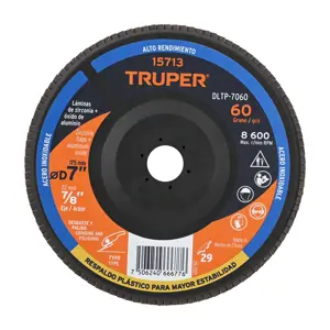 15713 / DLTP-7060 Truper Disco 7
