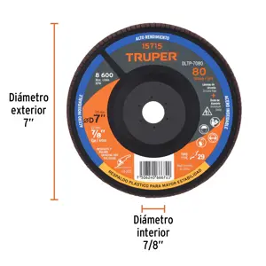 Truper Disco 7