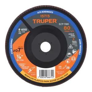 15715 / DLTP-7080 Truper Disco 7