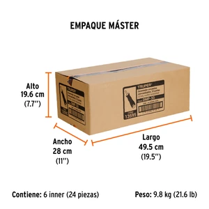 Desarmador multipunta con 33 puntas, Truper