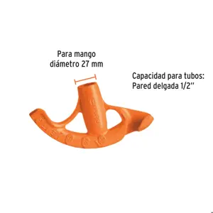 Doblador de tubo conduit 1/2