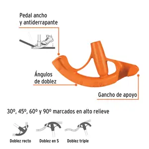 Doblador de tubo conduit 1