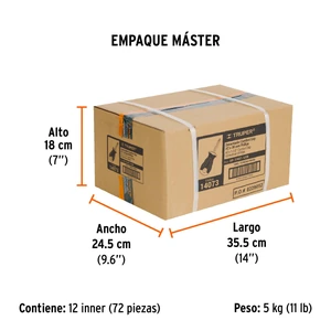 Desarmador de cruz 1/4