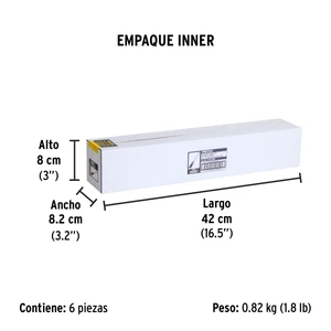 Desarmador de cruz 1/4