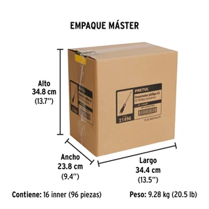 Desarmador de cruz 1/4