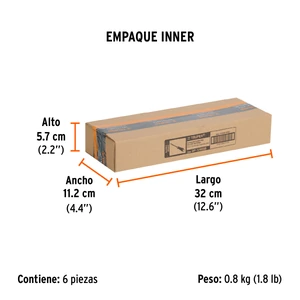 Desarmador de cruz 1/4