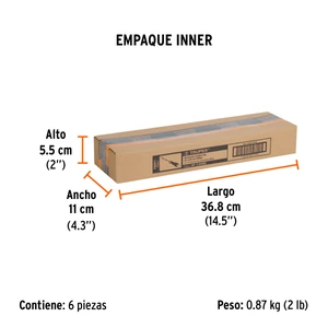 Desarmador de cruz 1/4
