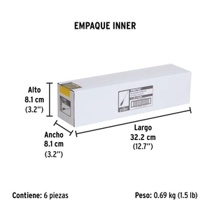 Desarmador de cruz 1/4