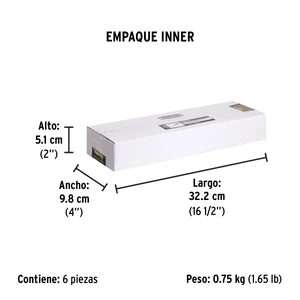 Desarmador de cruz 1/4 x 8