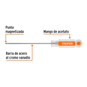 Desarmador de cruz 1/8