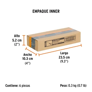 Desarmador de cruz 1/8