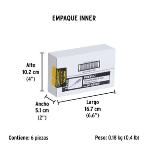 Desarmador de cruz 1/8