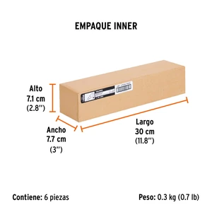 Desarmador de cruz 1/8