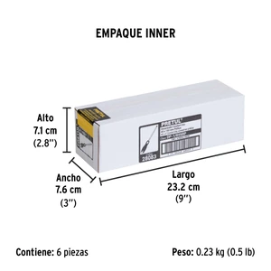 Desarmador de cruz 1/8