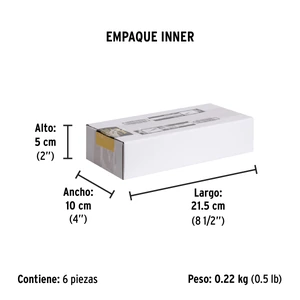 Desarmador de cruz 1/8