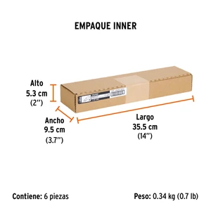 Desarmador de cruz 1/8