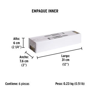 Desarmador de cruz 1/8