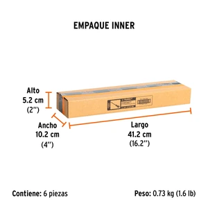 Desarmador de cruz 3/16
