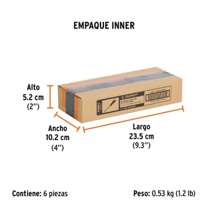Desarmador de cruz 3/16