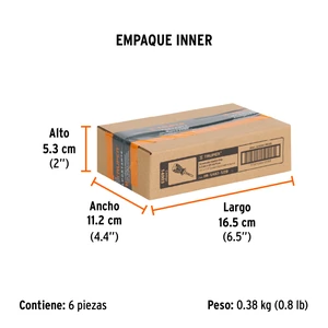 Desarmador plano 1/4