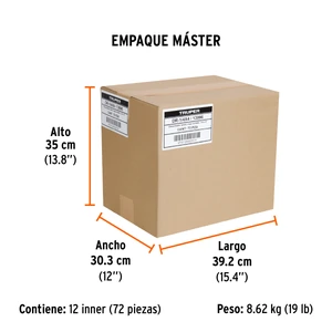 Desarmador plano 1/4