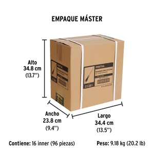 Desarmador plano 1/4