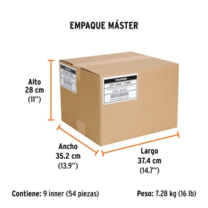 Desarmador plano 1/4