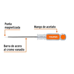 Desarmador plano 3/16
