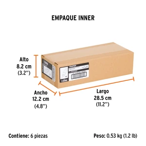 Desarmador plano 3/16