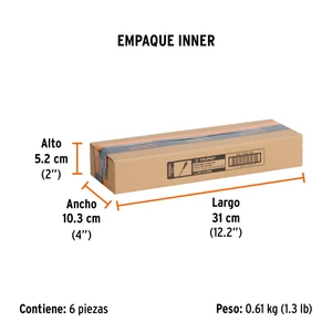 Desarmador plano 3/16