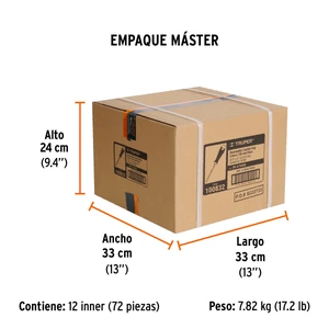 Desarmador plano 3/16