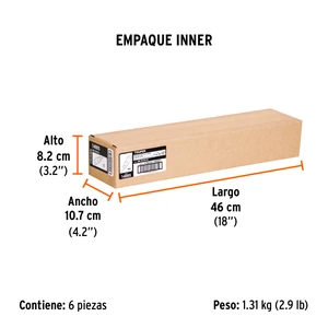 Desarmador plano 5/16