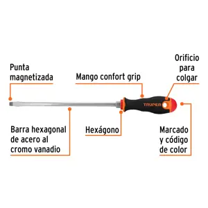 Desarmador plano 5/16