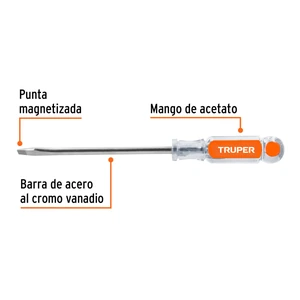 Desarmador plano 5/16