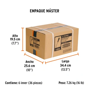 Desarmador plano 5/16