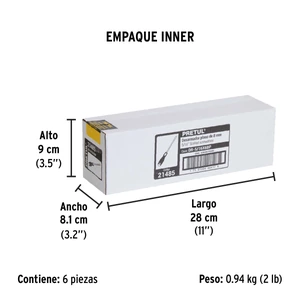 Desarmador plano 5/16