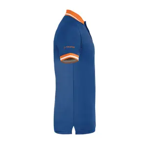 Playera polo performance para hombre, azul, EG, Truper