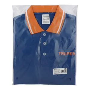 Playera polo performance para mujer, azul, M, Truper