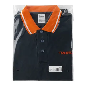 Playera polo performance para hombre, gris, M, Truper