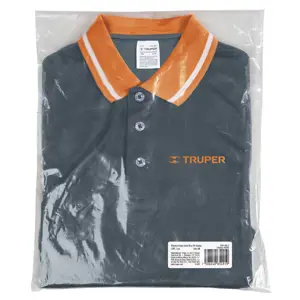 61086 / DRY-GD-C Playera polo performance para mujer, gris, CH, Truper