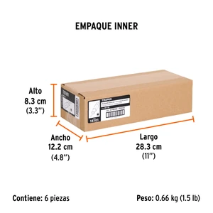 Desarmador punta Torx T 10 mango de acetato, Truper