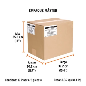 Desarmador punta Torx T 10 mango de acetato, Truper