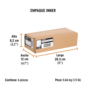 Desarmador punta Torx T 15 mango de acetato, Truper