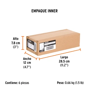 Desarmador punta Torx T 20 mango de acetato, Truper