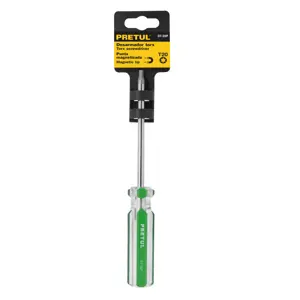 29984 / DT-20P Desarmador punta Torx T 20 mango de PVC, Pretul