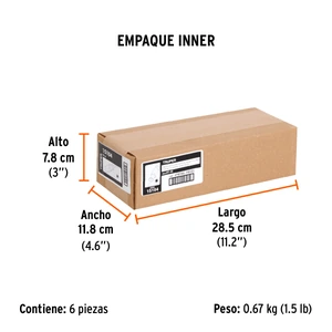 Desarmador punta Torx T 25 mango de acetato, Truper