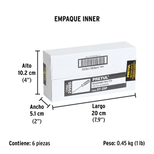 Desarmador punta Torx T 25 mango de PVC, Pretul