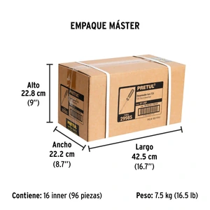 Desarmador punta Torx T 25 mango de PVC, Pretul